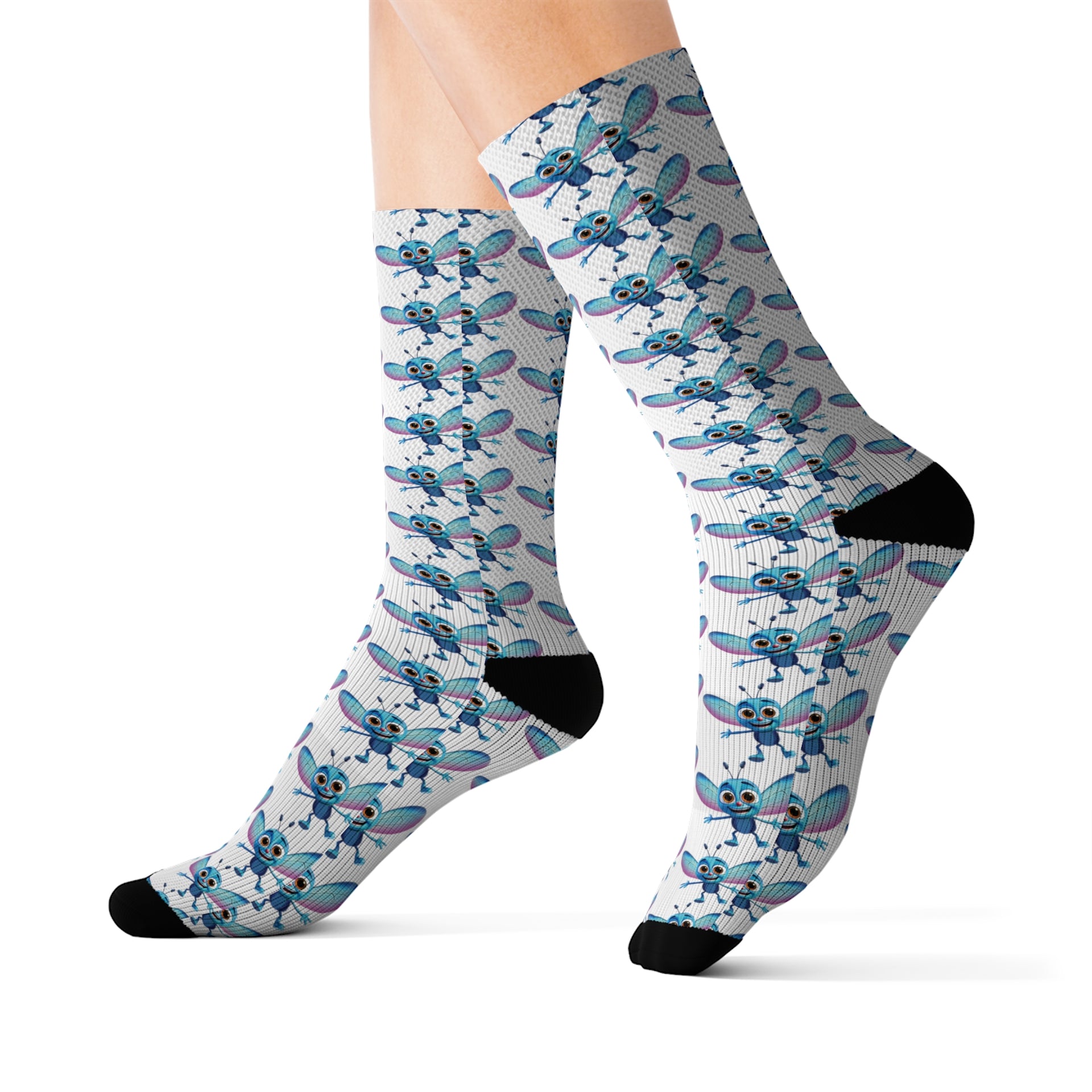 Merry and Bright Sublimation Socks