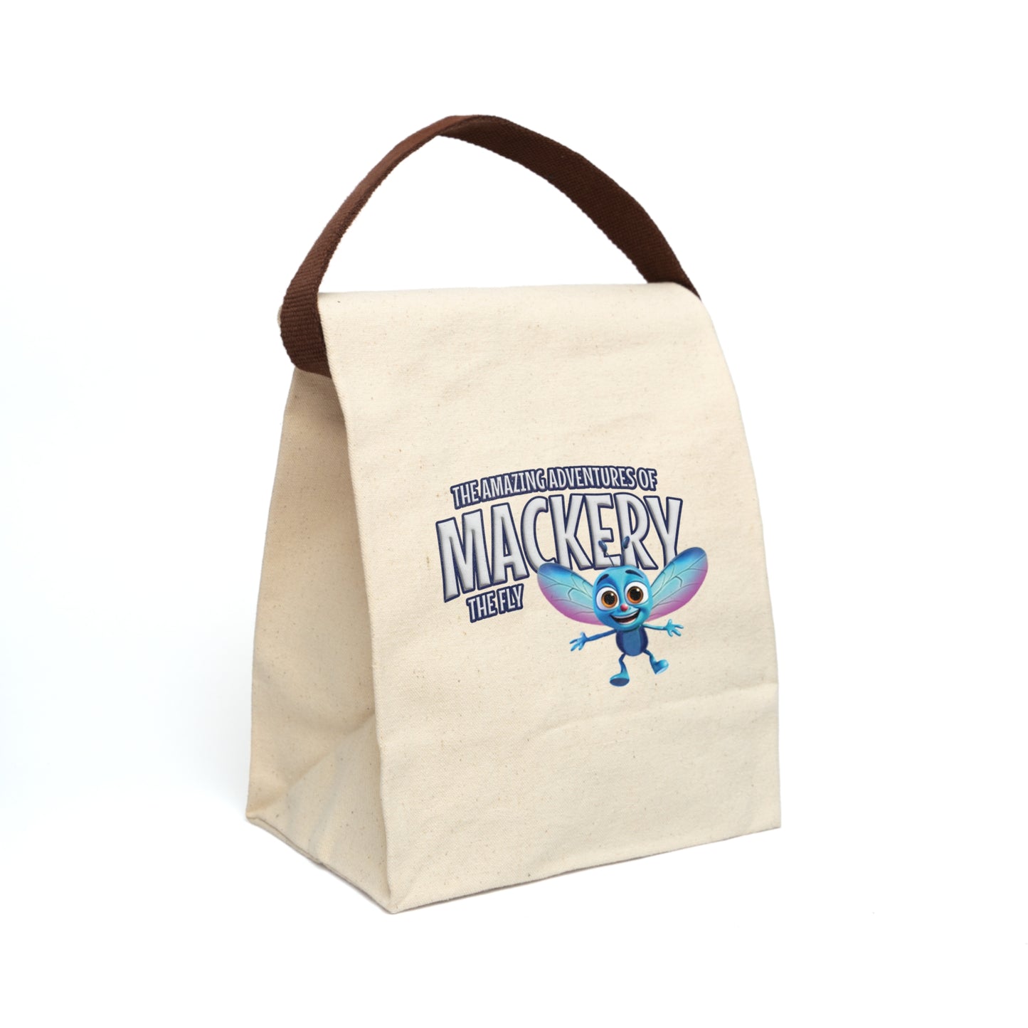 Canvas Lunch Bag With Strap