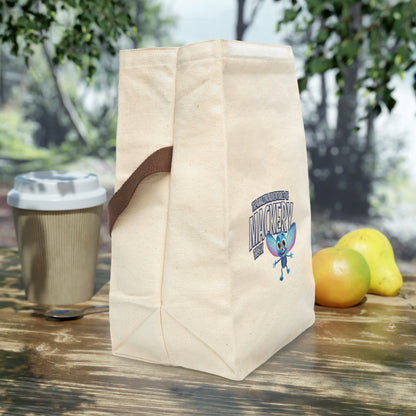 Canvas Lunch Bag With Strap